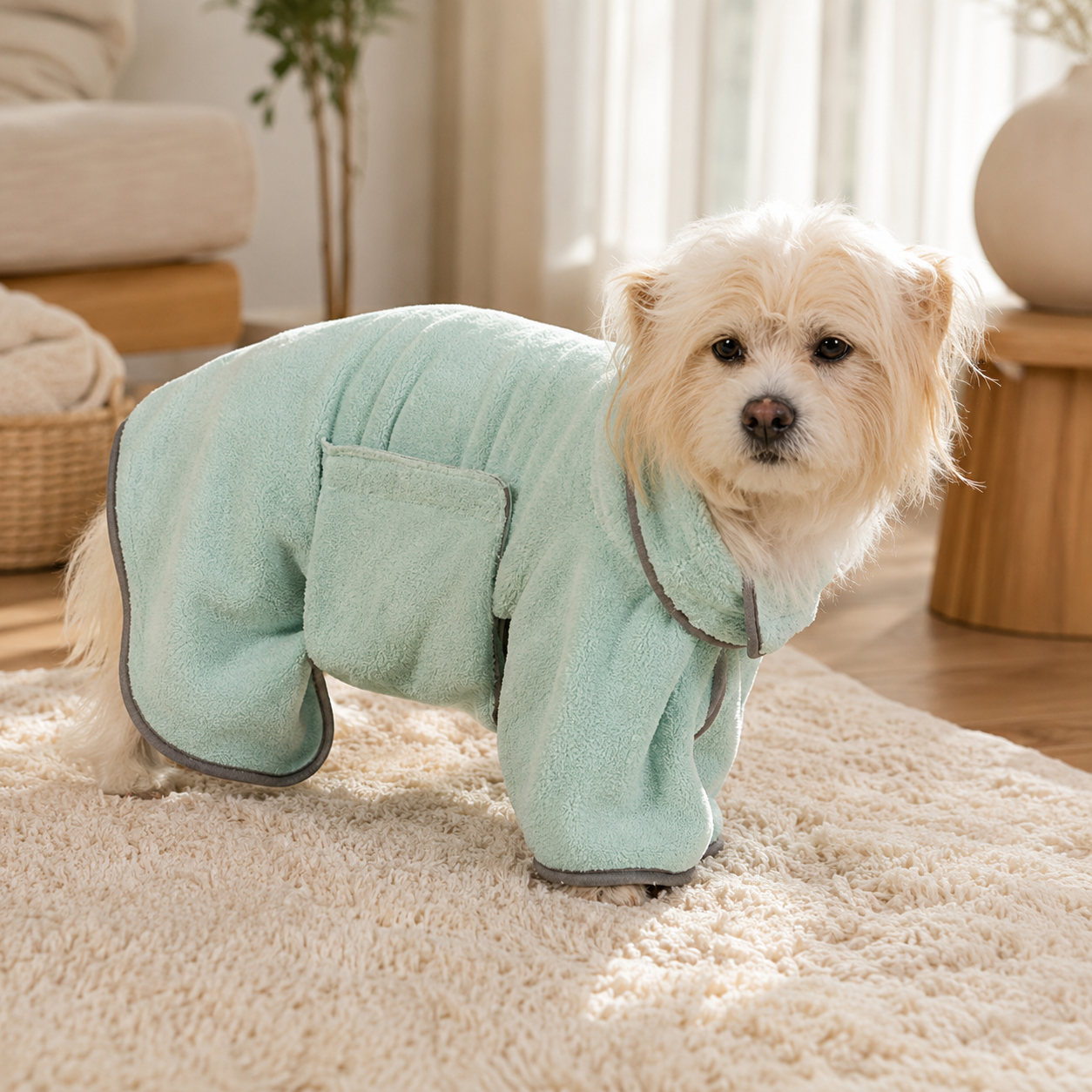 PawDry Fast-Dry Pet Robe
